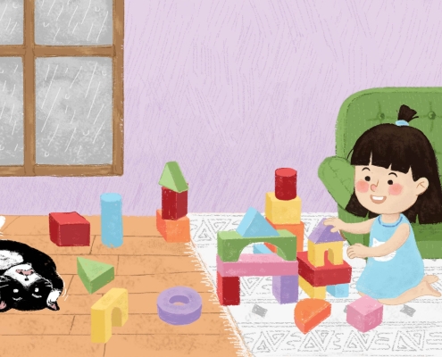 sarana aktivitas montessori di rumah